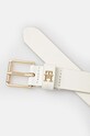 Tommy Hilfiger pasek skórzany AW0AW16607 biały AW24