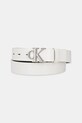 Шкіряний ремінь Calvin Klein Jeans бежевий K60K612289