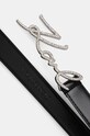 Karl Lagerfeld pasek skórzany 246W3101 czarny AW24