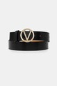 Ремень Valentino Bags имитация натуральной кожи чёрный VCS7VQ03NAP