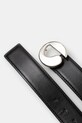 Kožený opasok Coperni Coperni Logo Leather COPBE01405C čierna AW24