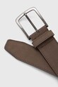 Велурен колан BOSS 50523374 кафяв AW24