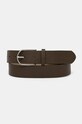 Marc O'Polo curea de piele Planet friendly maro 40817739501133