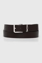 Kožený pásek Armani Exchange hnědá 951416.4F897