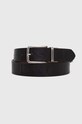 Guess curea de piele negru M4YZ12.L0UK0