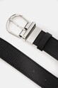 Coccinelle curea de piele cu doua fete MAN SOFT E3.MUK.81.26.01 negru AW24