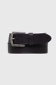 Шкіряний ремінь Pepe Jeans MOSS BELT Planet friendly чорний PM021026