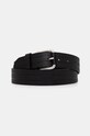 Кожаный ремень Sisley чёрный 6G8ZSL018