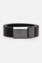 Oboustranný kožený pásek Calvin Klein Dárkový box černá K50K512392