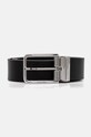 Oboustranný kožený pásek Calvin Klein K50K512392 černá AW24