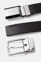 Doplňky Oboustranný kožený pásek Calvin Klein K50K512392 černá