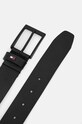 Tommy Hilfiger curea de piele AM0AM12821 negru AW24