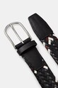 Кожаный ремень Tommy Hilfiger AM0AM12824 тёмно-синий AW24