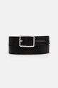 Tommy Hilfiger curea de piele Planet friendly negru AM0AM12825