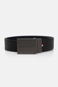 Tommy Hilfiger curea de piele cu doua fete negru AM0AM12843