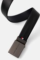 Dodatki Usnjen dvostranski pas Tommy Hilfiger AM0AM12843 črna