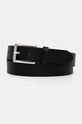 U.S. Polo Assn. curea de piele Hitchcock negru AIUH32315MHA