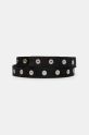 Ремень Rick Owens Snaps Belt чёрный DA02D2441.BWES2