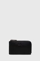 Calvin Klein etui na karty imitacja skóry licowej czarny K60K612281