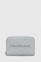 Кошелек Calvin Klein Jeans синтетический голубой K60K612255