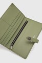 Akcesoria Kurt Geiger London portfel skórzany KENSINGTON SOFT WALLET 2712076109 zielony