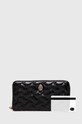 Kurt Geiger London portofel de piele KENSINGTON ZIP AROUND E 2712700319 negru