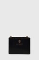 Kurt Geiger London portfel skórzany MINI PURSE SHOREDITCH skóra licowa czarny 9342000109