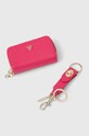 Guess portafoglio e portachiavi sintetico rosa GFBOXW.P4302