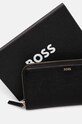 Accesorii BOSS portofel de piele 50523659 negru