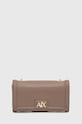 Armani Exchange portofel imitatie de piele bej 948564.4R731