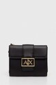 Armani Exchange portfel imitacja skóry licowej czarny 948570.4F786