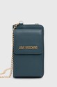 Love Moschino portofel imitatie de piele turcoaz JC5701PP1L