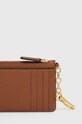 Kožni etui za kartice Lauren Ralph Lauren 432947628 smeđa AW24