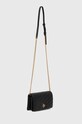 Tory Burch torebka skórzana Kira Chevron 156553.001 czarny AW24