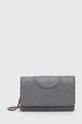 Kožená kabelka Tory Burch Fleming Soft přírodní kůže šedá 158604.400