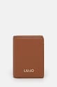 Liu Jo portfel imitacja skóry licowej beżowy AF4025.E0037