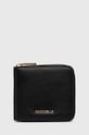 Coccinelle portofel de piele METALLIC SOFT piele negru E2.MW5.11.E2.01