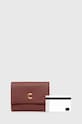 Kožená peněženka Coccinelle KELSEY E2.RBP.11.F0.01 hnědá