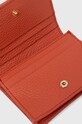 Accesorii Coccinelle portofel de piele COCCINELLEKELSEY E2.RBP.17.21.01 portocaliu
