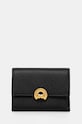 Coccinelle portofel de piele COCCINELLEBINXIE piele negru E2.P7P.11.F0.21