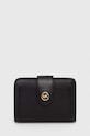 MICHAEL Michael Kors portfel skóra licowa czarny 32H3G0KD5L