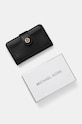 Δερμάτινο πορτοφόλι MICHAEL Michael Kors μαύρο 32S4G0KF6L