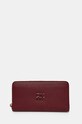 Kožená peňaženka Dkny usňová koža burgundské R43ZKF82