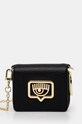 Chiara Ferragni portafoglio sintetico nero 77SB5PB3