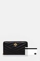 Кошелек Tory Burch Kira Chevron чёрный 90348.001
