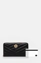 Tory Burch portafoglio Kira Chevron nero 90348.001