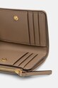 Аксесуари Шкіряний гаманець Tory Burch Kira Diamond 154990.250 коричневий