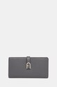 Δερμάτινο πορτοφόλι Furla λείο δέρμα γκρί WP00402.BX2045.2269S