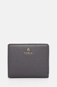 Шкіряний гаманець Furla лицьова шкіра сірий WP00307.HSF000.2269S