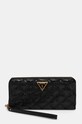 Peňaženka Guess GIULLY imitácia kože čierna SWQK87.48146